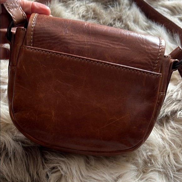 Frye Brown Leather Crossbody Bag - Picture 2 of 8
